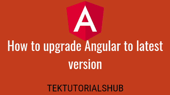 upgrading to new angular versions