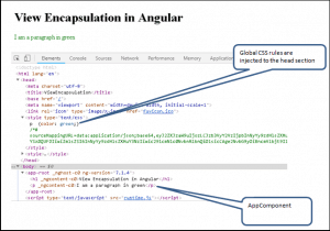 View Encapsulation In Angular - TekTutorialsHub