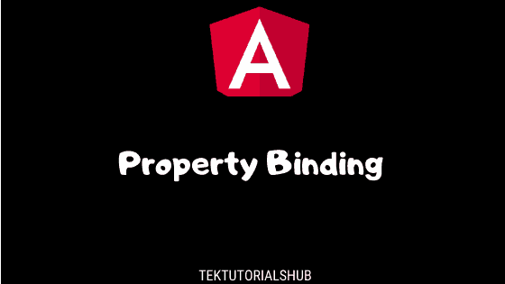 Property Binding In Angular - TekTutorialsHub